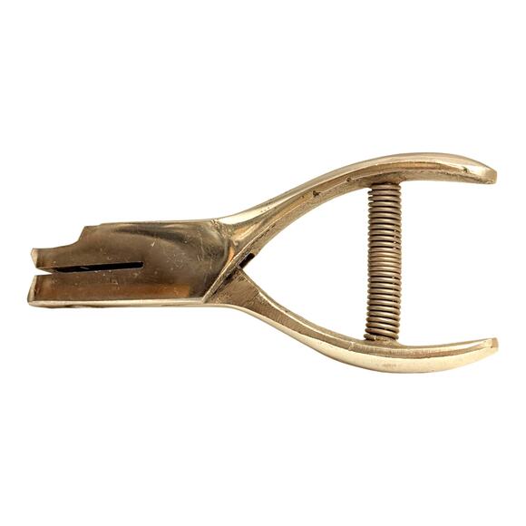 Vintage No. 29 Corner Punch Tool - Rectangle Chad - USA - A1268 - Picture 6 of 10